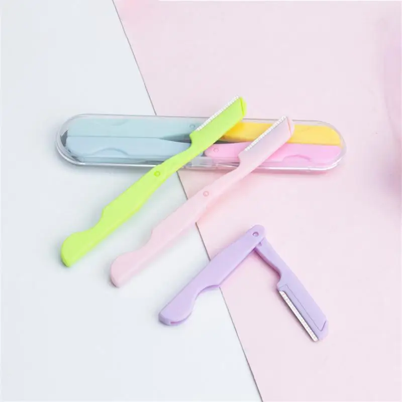 1pcs Eyebrow Trimming Knife Sharp Hair Shaving Knife Eyebrow Shaving Eyebrow Trimmer Beauty Makeup Trimming Tool