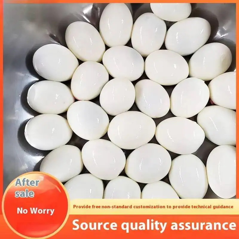 Automatic Chain Type Commercial Quail Shell Remover hine