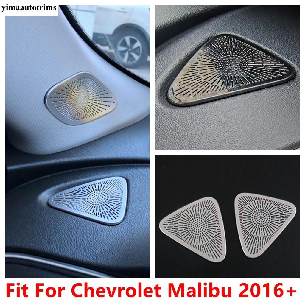 

Pillar A Tweeter / Dashboard Audio Speaker Loudspeaker Frame Cover Trim Interior Accessories For Chevrolet Malibu 2016 - 2020