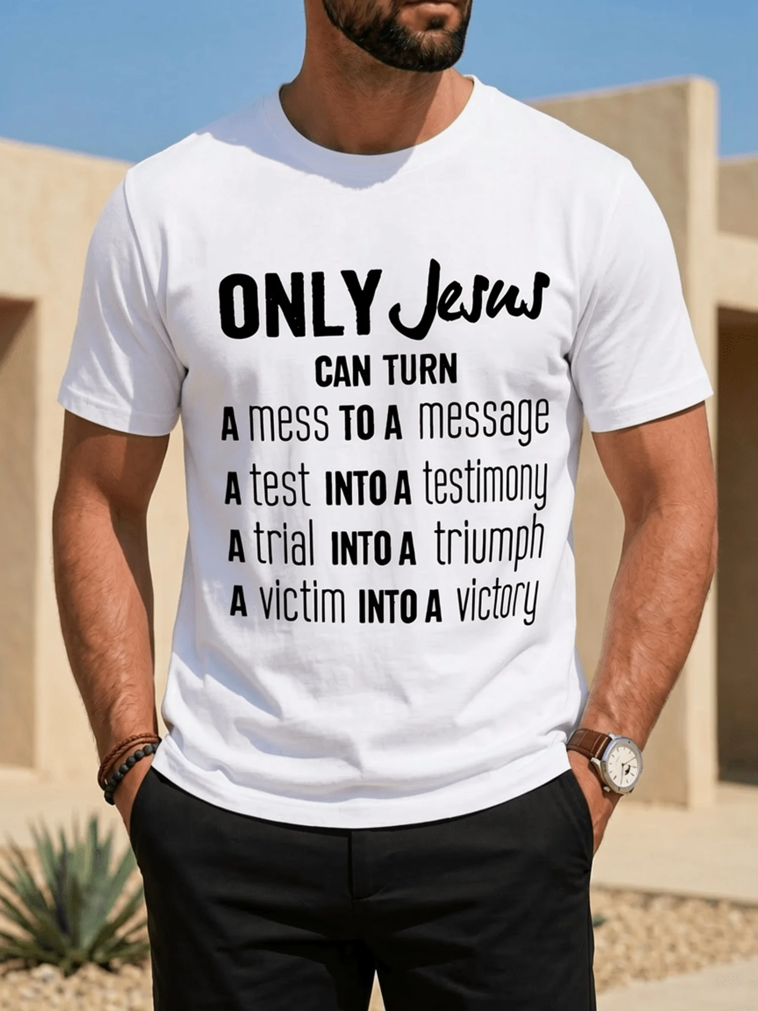 Inspirational Clothing for Men: 