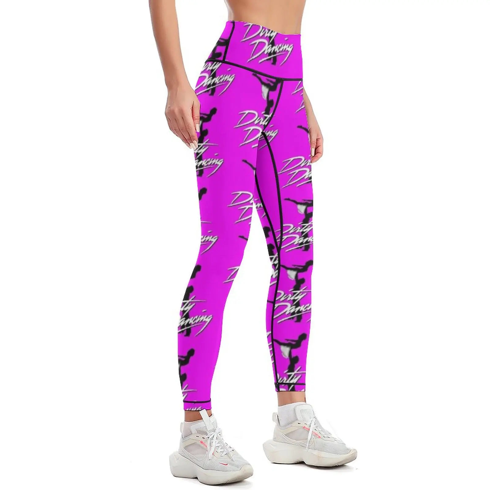 ?Dirty Dancing? Leggings Sports female gym top trousers Womens Leggings