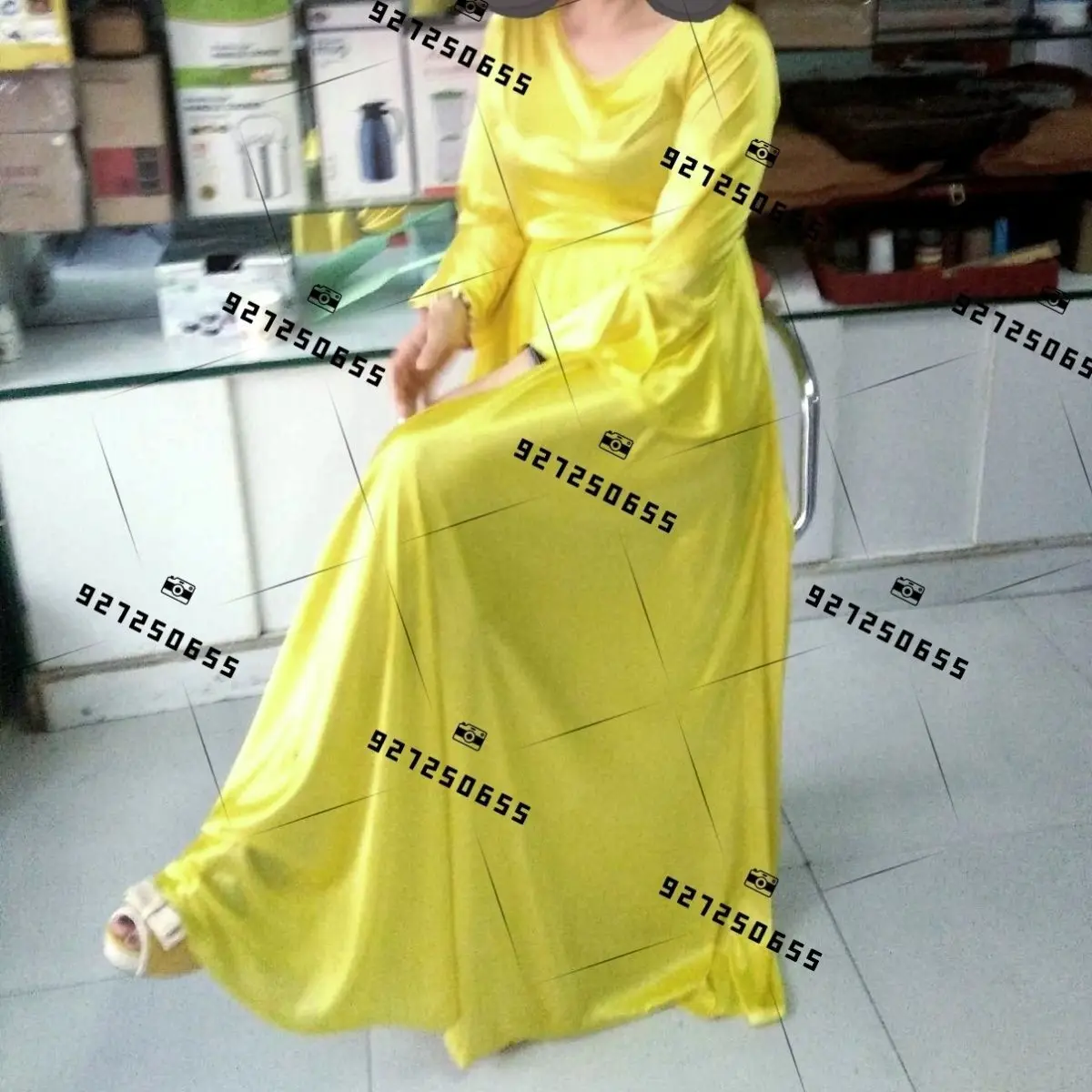 Glossy Sexy Women Satin Maxi Dress with Sash Sleeveless Loose Plus Size Long Dress Sleeping Robe