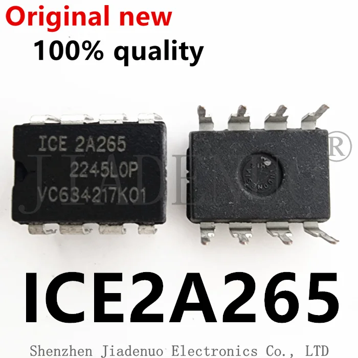ICE2A265 DIP-8 chipset, 100% original, novo, 5-10pcs