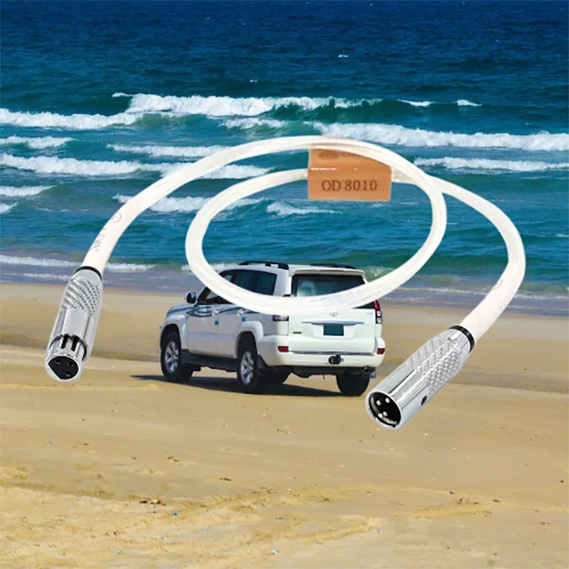 

Эталонный кабель XLR — посеребренный OFC с двойной монофильмой и экранированием вещательной трансляции ​