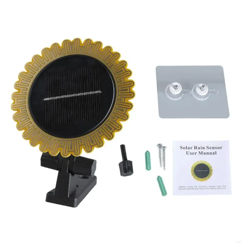 

831F Solar Power Light And Rain Sensoring Detector For Efficient Irrigation Control
