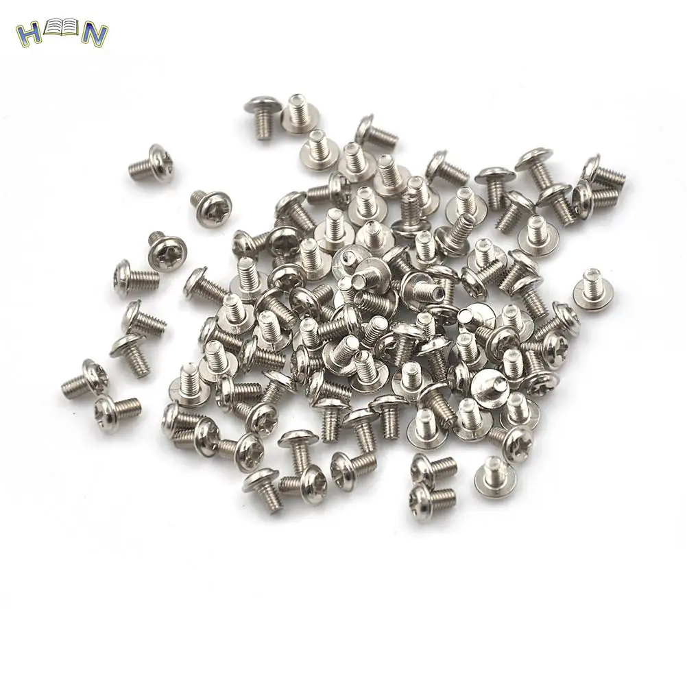 100Pcs M3 Screw M3X5 5mm PC Case Hard Drive Precision 6/32