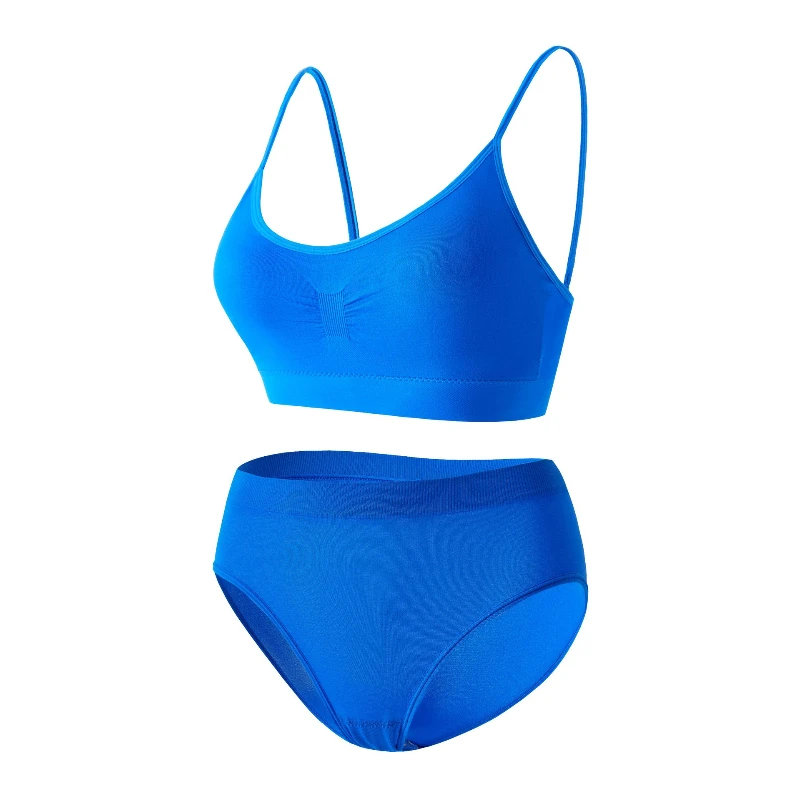 Comfortable Without Steel Rims Women's Underwear Lovely Breathable Soft Women's Bra Fashion Elegant Exquisite Women's Set