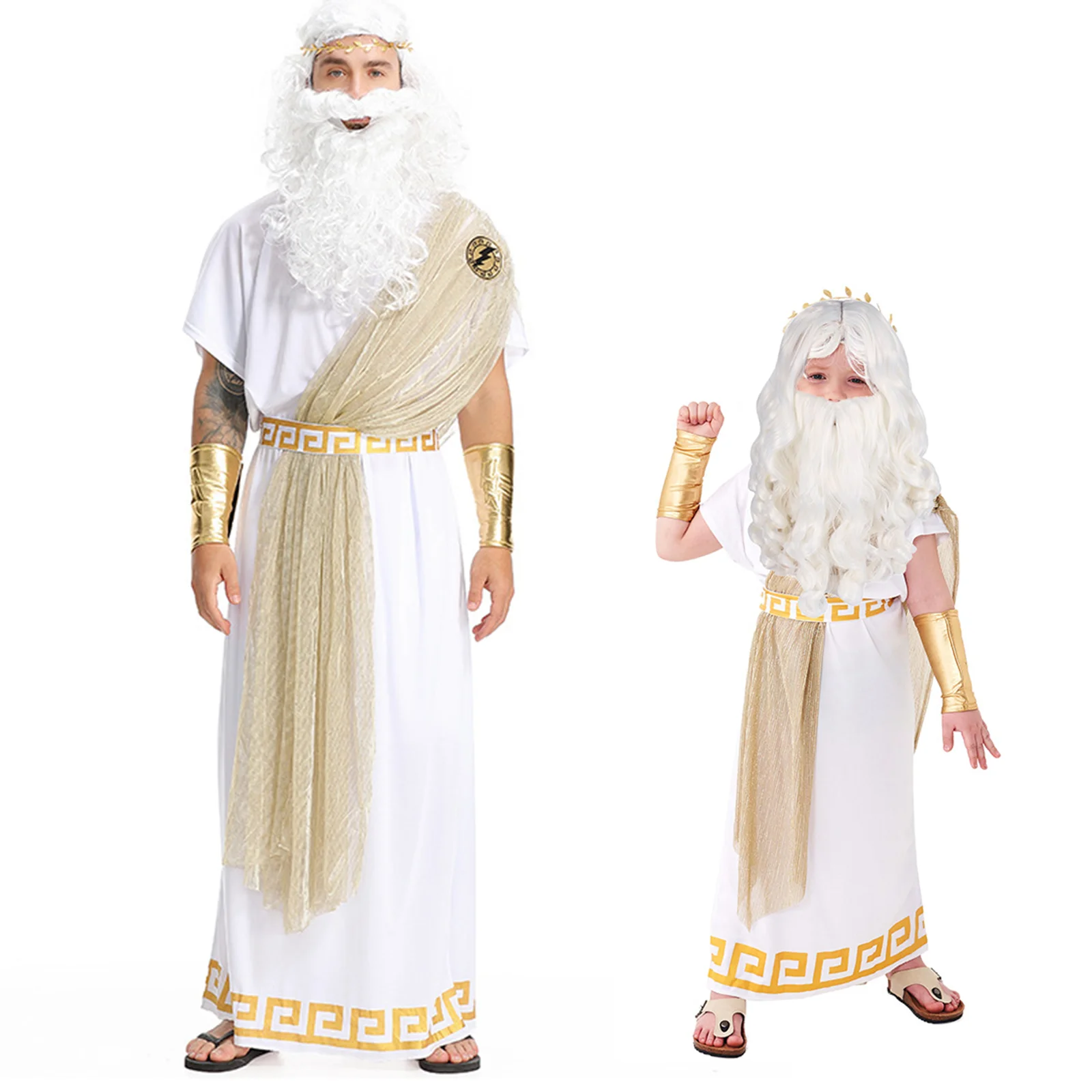 

Костюм для косплея для взрослых, мужчин, мальчиков, богов, Зевса, тоги, храм Olympus, Бог, халат на Хэллоуин, древний греческий бог, Тога, наряд, Римский маскарадный костюм