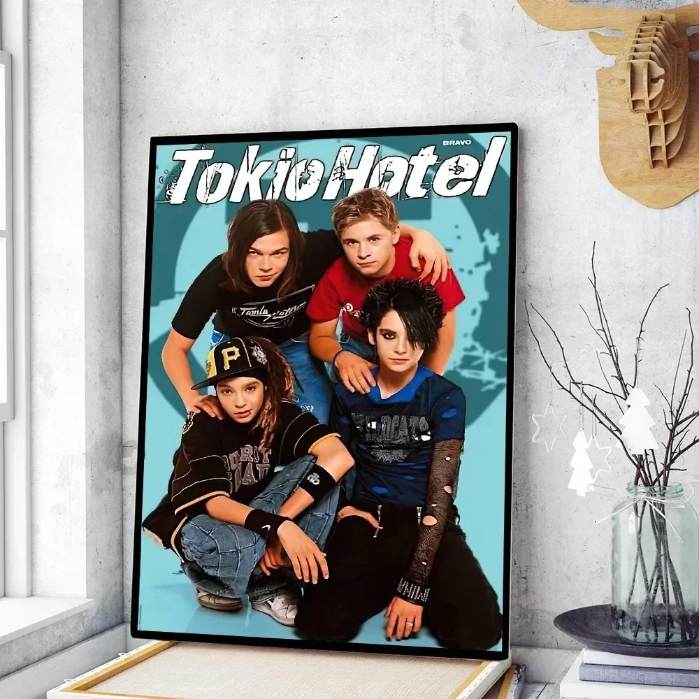 Aesthetic Canvas Painting Posters Tokio Hotel Band Poster Movie Posters Wall Art Pictures For Living Room Decoration