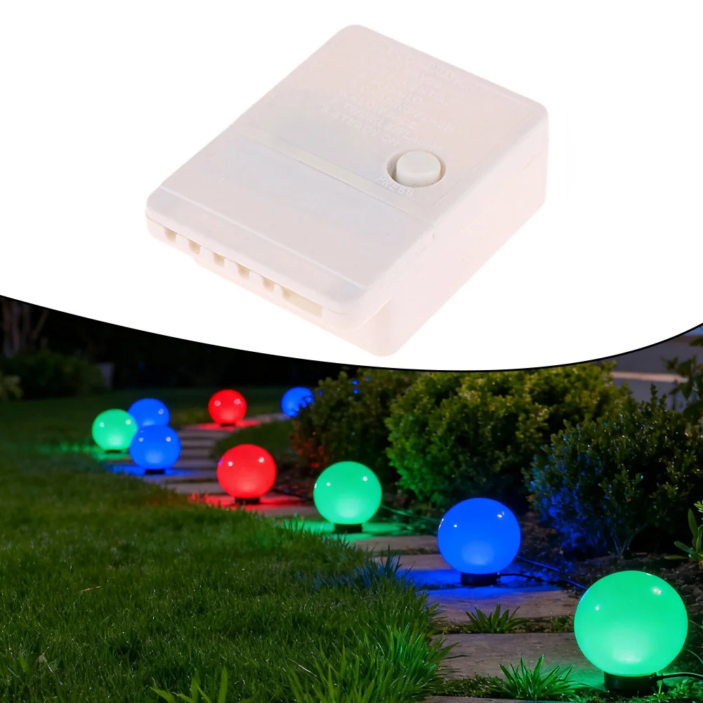 LED String Dimmer With 8 Lighting Modes For Twinkle Ribbon Strip Lights, Two-Way Control, LED Lighting Controller