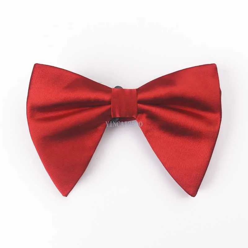 Big Bowknot Bow Tie Bowtie Butterfly Mens Wedding Hot Cravat Adult Accessories Clip-on Women Gift school Cute MJ57