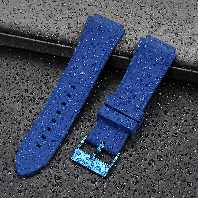 For GUESS Watch Band W0247G3 W0040G3 W0040G7 Series 22mm Silicone Strap Sport Waterproof Rubber Wrist Bracelet