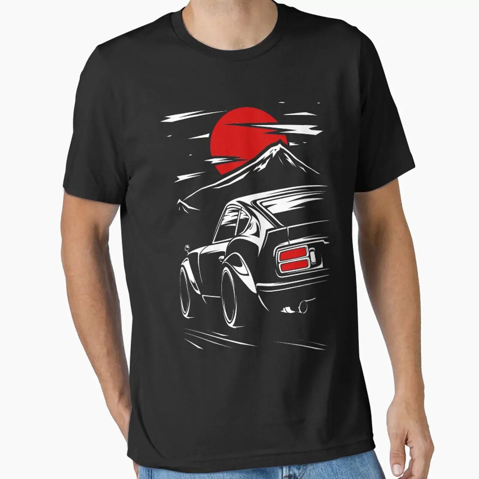 240z designed and sold by RACING FACTORY vintage Washed Slightly Breathable Soft Stylish Comfortable fashion Stretched