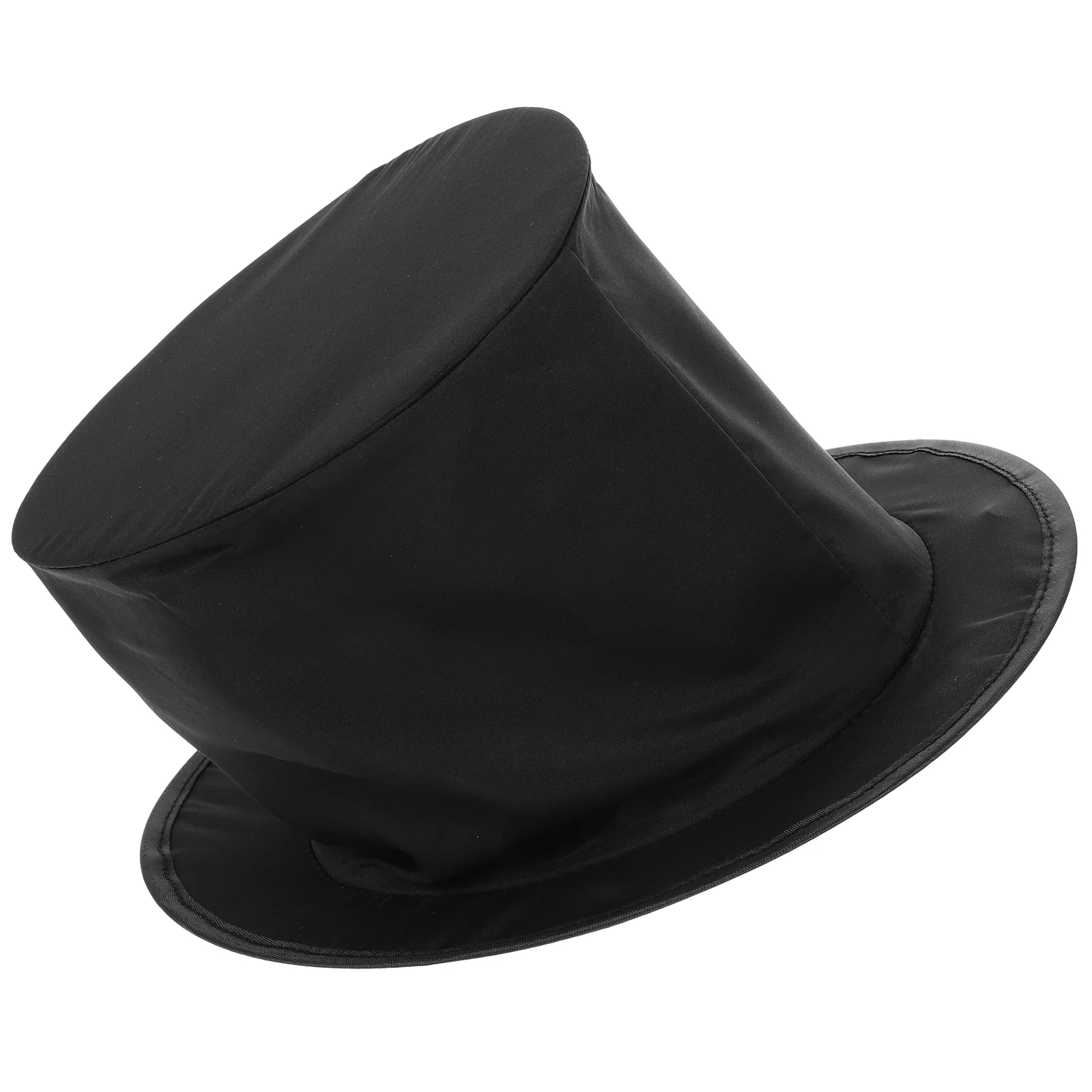 Chapeau haut de forme pliable pour costume de magicien, accessoires de scène pour tours de scène, costume de mélange synthétique pliable, vêtements de sauna, mascarade Tim