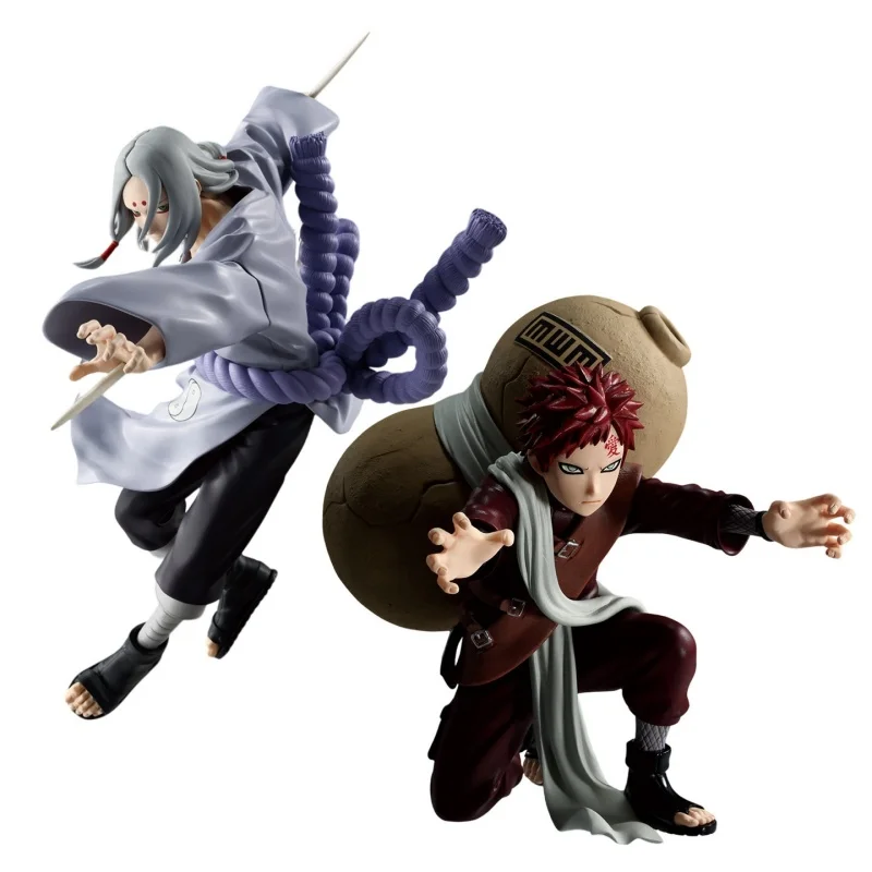 

Новая Оригинальная Фигурка Bandai Naruto Vibration Stars Гаара Кимимаро, Аниме-Статуэтка для Игровых Автоматов, Модель для Декора Рабочего Стола, Игрушка, Подарок