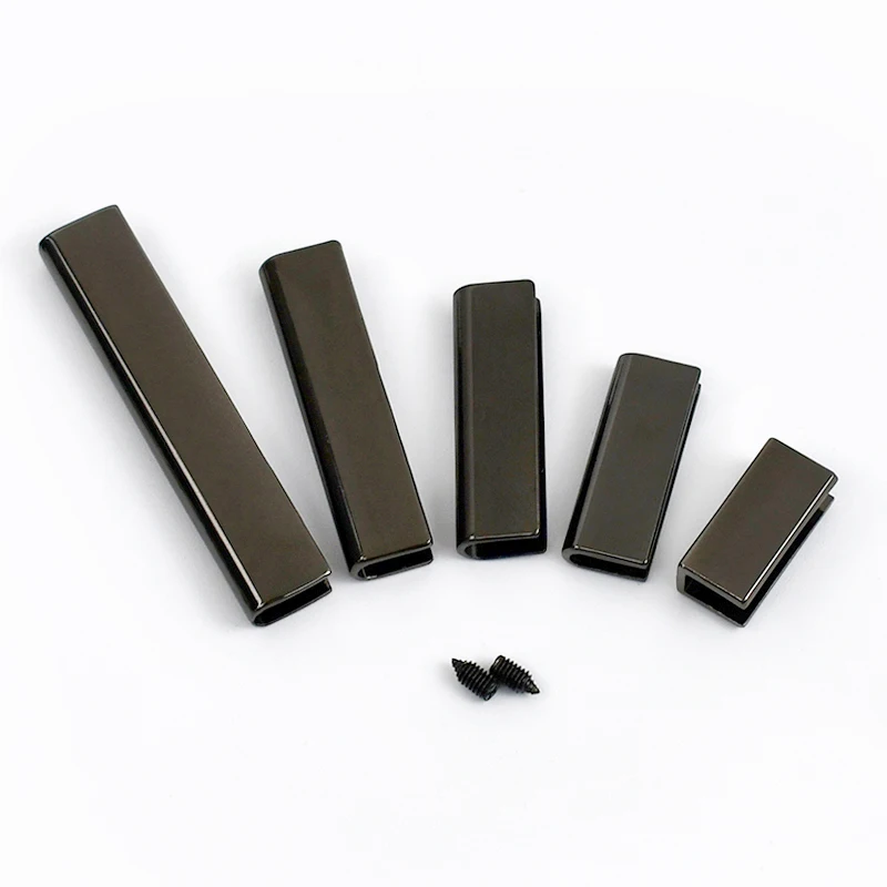 20Pcs 20/25/32/38/52mm Metall Gurtband Schwanz Clip Tasche Ecke Schrauben Kanten schutz Schnalle DIY Anhänger Schraube Haken Schließe Zubehör