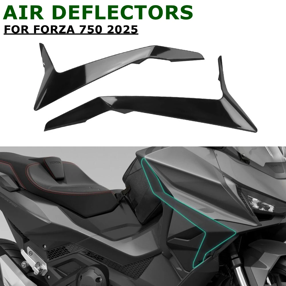 

Motorcycle Leg Air Deflector Side Wind Deflectors For Honda Forza750 NSS750 Forza 750 NSS 2025 Fairing Windshield Winglets