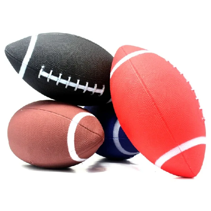 1 stück 6 # American Football Rugby Gummi Weiche Bälle Für Kind Kinder Junge Männer Frauen Sicherheit