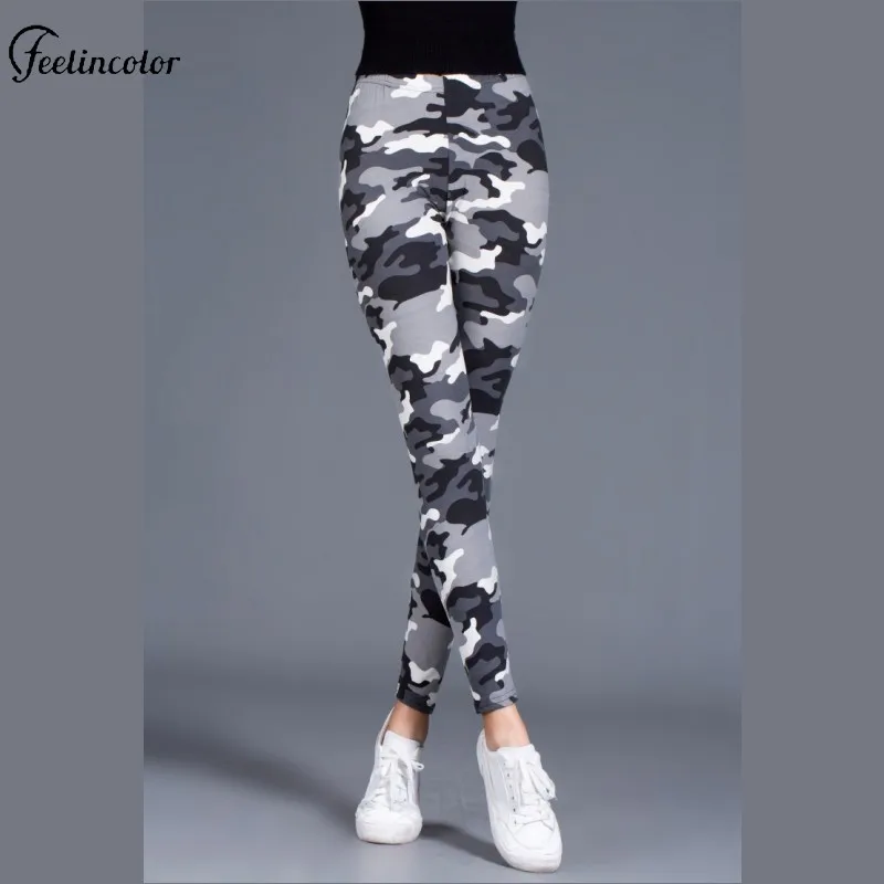 Nadanbao موضة التمويه المرأة طماق سراويل صيفية مثير مطاطا رقيقة السراويل السراويل في الهواء الطلق اللياقة البدنية الجري قيعان