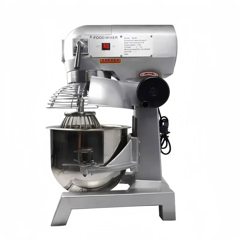 10L Liter Stainless Steel Planetary Commercial Dough Mixer Multifunctional Bakery Equipment For Cake Pizza Baking Shop