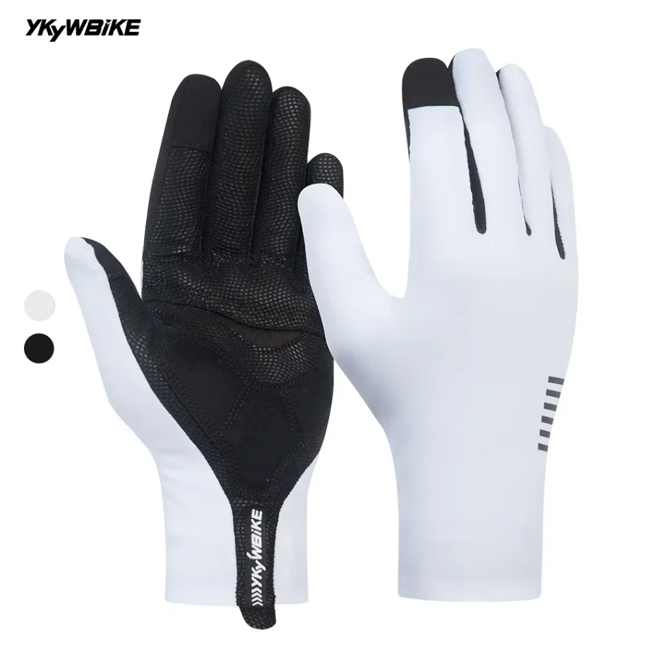 AliExpress YKYWBIKE Cycling Gloves Full Finger Touch Screen Sports Glove MTB Bike Gloves Bicycle Gloves Unisex Breathable Shockproof Gloves
