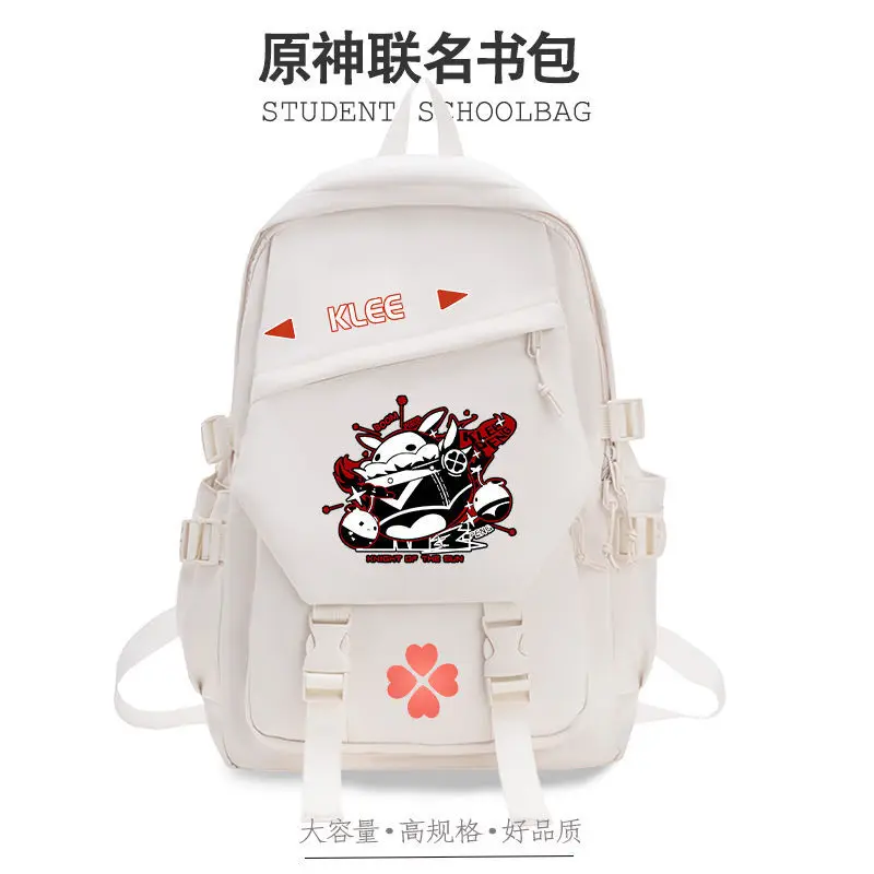 Genshin Impact High-Value Versatile Elementary Students In Grades Three To Nine, Middle School Backpack For Boys And Girls, A