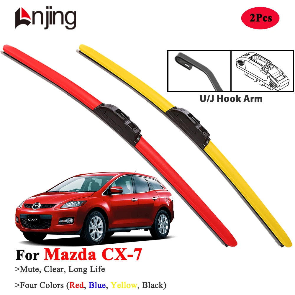 

LNJING Wiper Blades For Mazda CX-7 2006-2014