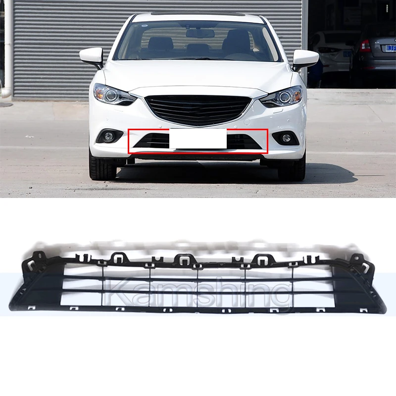 

Kamshing Front Bumper Lower Grill Mask Radiator Grille For Mazda 6 Atenza 2014-2016 Racing Grills