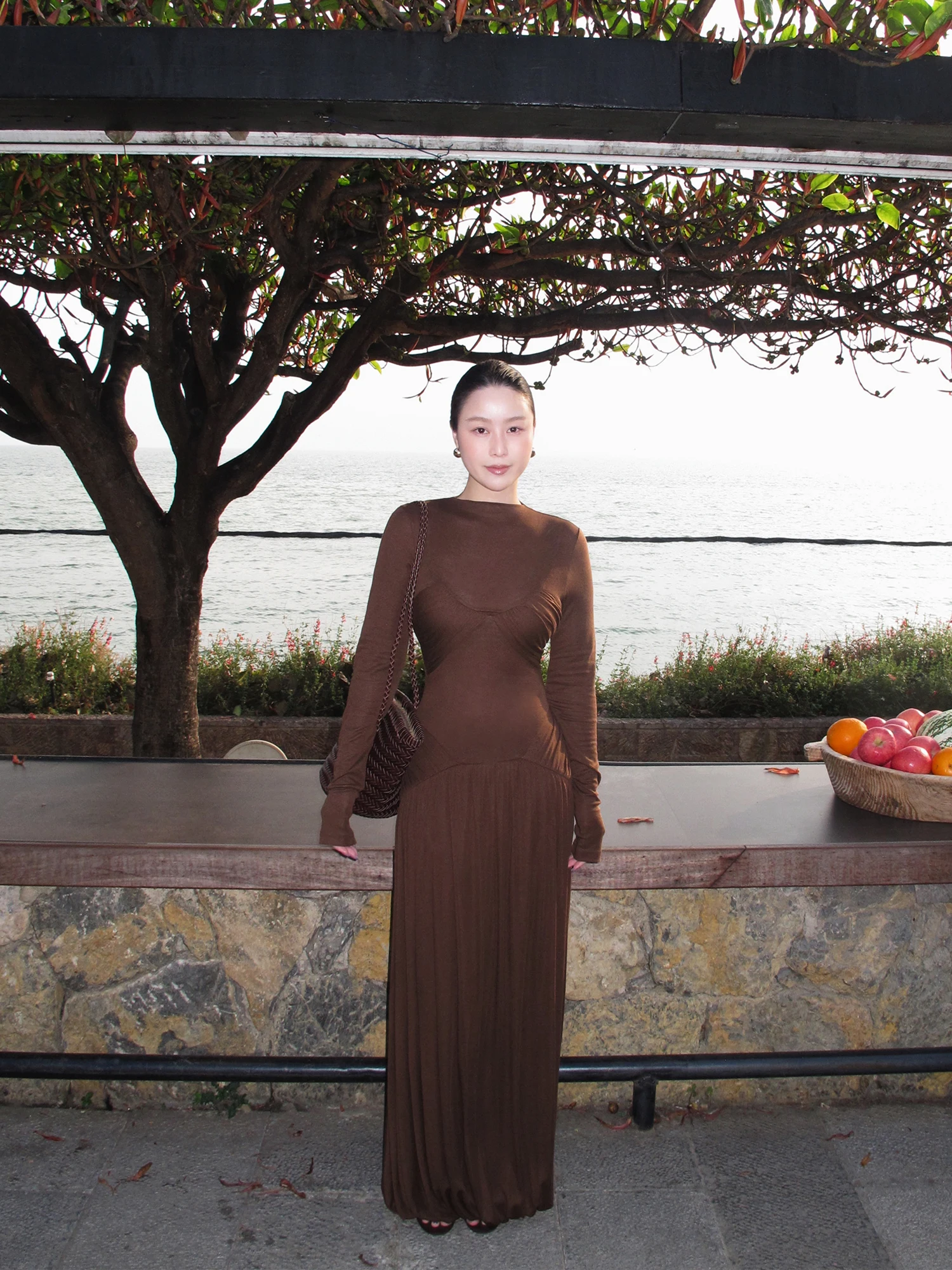 

Весна 2026: Элегантное женское длинное платье во французском стиле с уникальным дизайном из волокна Rylee, подчеркивающее талию, универсальное.