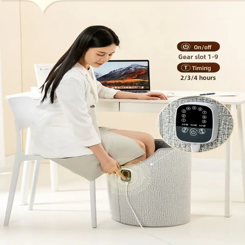 

Грелка для ног, 360° ° Грелка объемная для стола или дома, интеллектуальный контроль температуры, портативный дизайн, простота в использовании