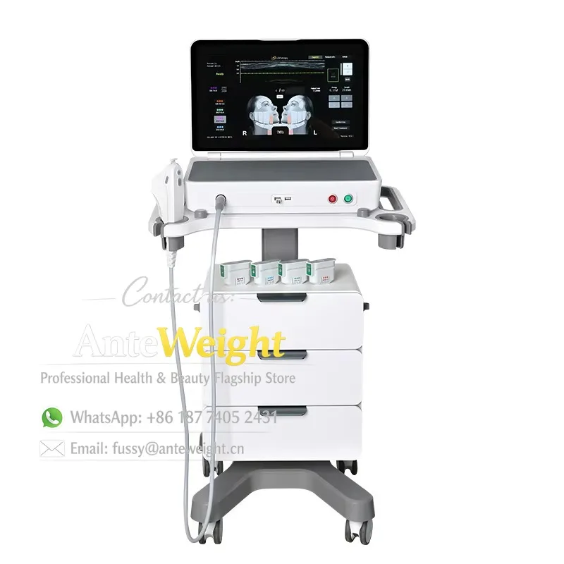 High-Intensity Skin Tightening Machine ABS Standing Type for Body Face Hands Abdomen Lifting  AU US IT ZA EU CN