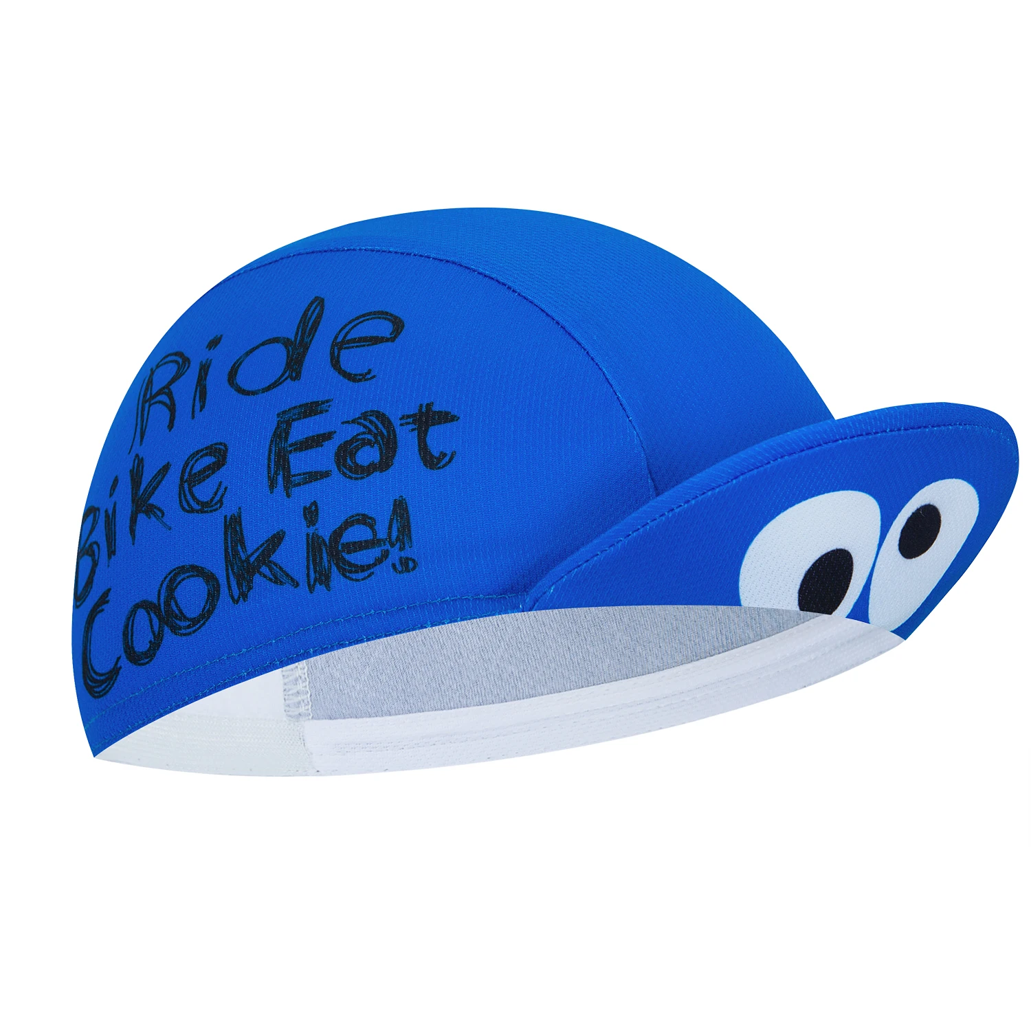 Nuevo Gorra de ciclismo azul transpirable de verano para hombres y mujeres, gorra