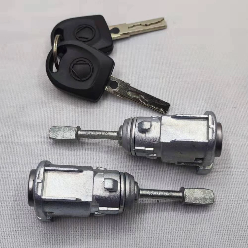 

JMCKJ Front Left Right Door Closing Locking Cylinder Key For VW PASSAT B5 3B (96-05) 3B0837167 3B0837168 Car Accessories