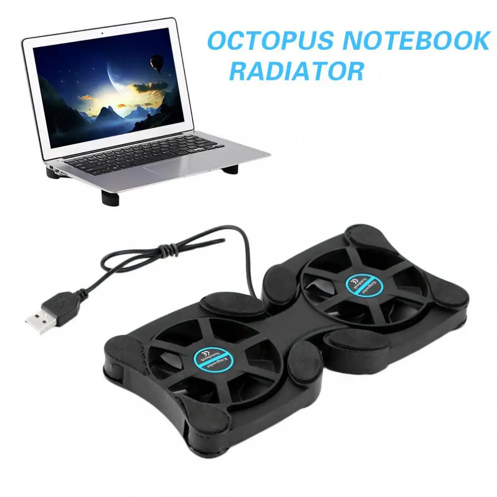 Foldable Fan Cooler Usb Port Cooling Pad For 7-15\