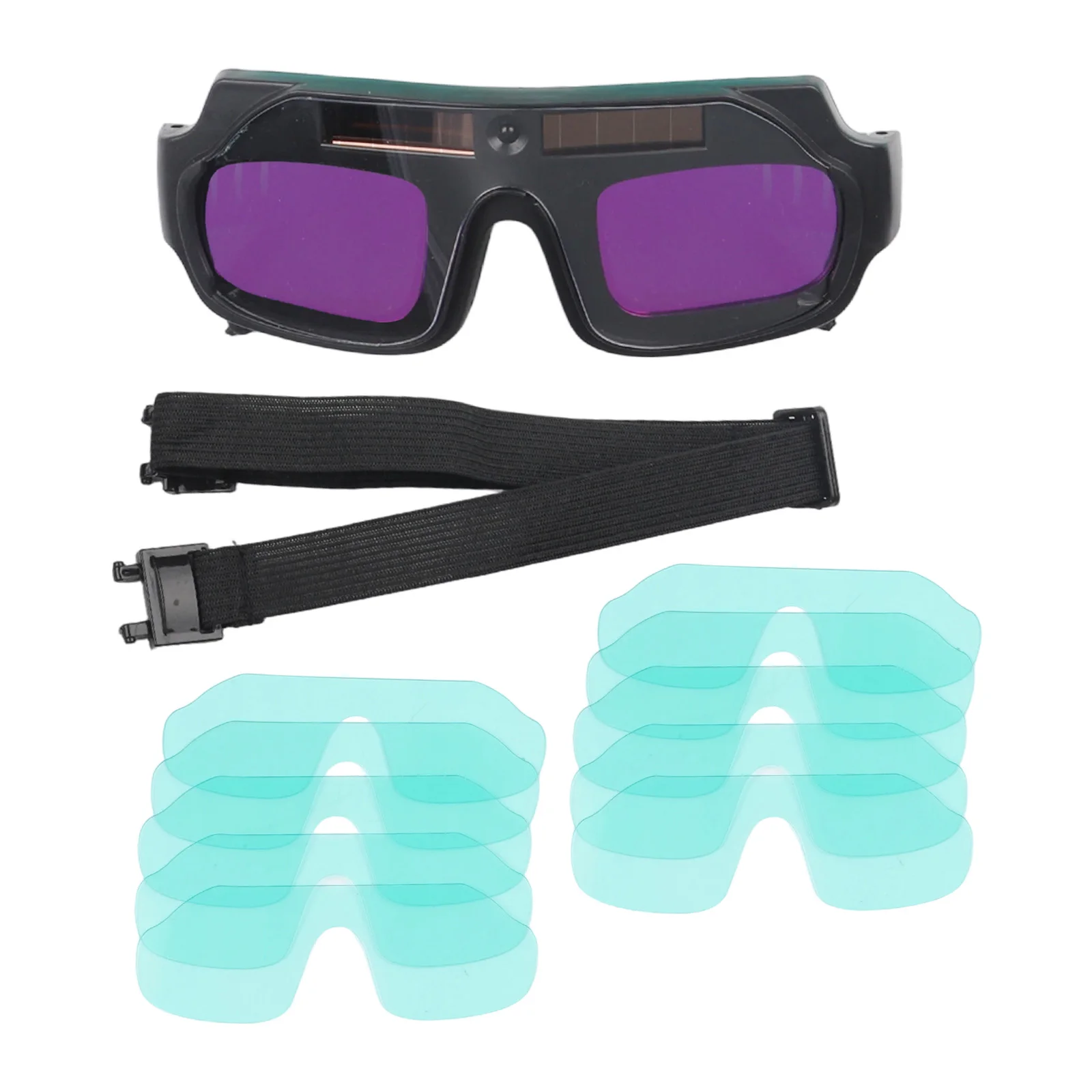 Protective Auto Darkening Welding with Solar Power and Scratch Resistant Lens for Plasma Cutting and Welding Tasks