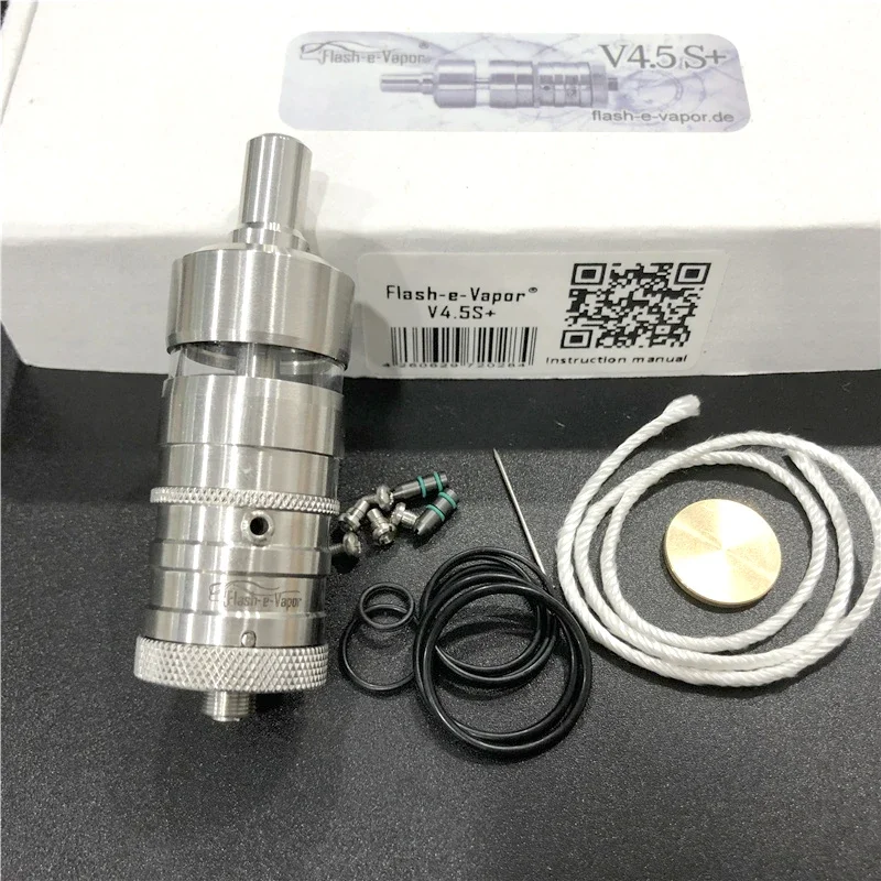 رشاش قابل لإعادة البناء من YFTK ، رذاذ خزان RTA لبخار السجائر الإلكترونية ، فلاش E-Vape ، V4.5S Plus RTA ، بخار 23 ، Works ، Works ، 316SS ، RTA