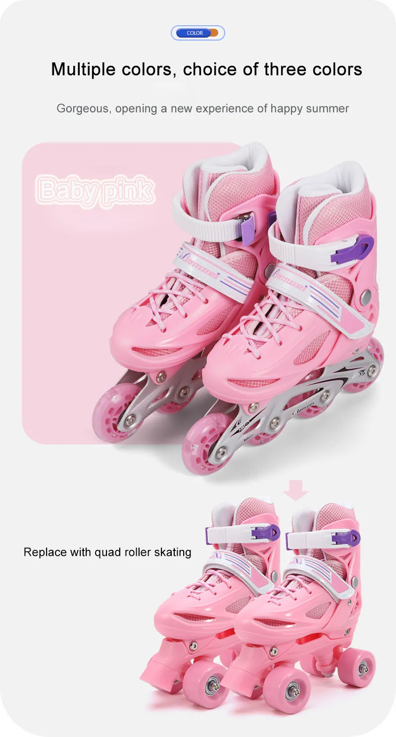 Soya Luna-patines de 4 ruedas para niños y principiantes, cuatro ruedas y en línea, de alquiler, para comprar