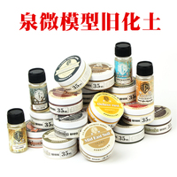 Old Soil Natural Model Military Affairs Model Airplane Tank Make Old Stains Wash Off the Paint Fixed Diluent 35ML