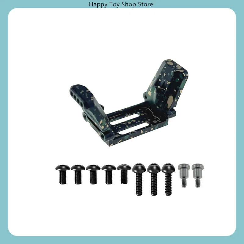 Metal Upgrade Rear Shock Mount & Receiver Box for MJX 1/18 H18P RC Car Spare Parts