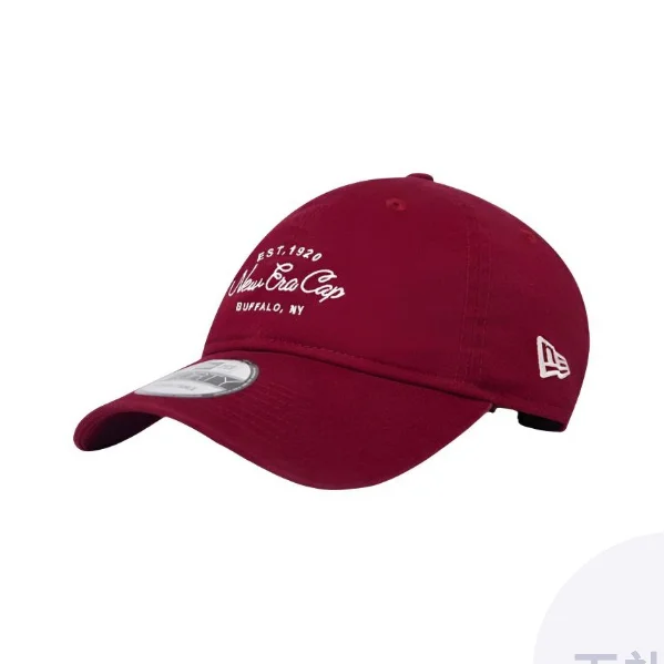 New Era Cotton Baseball Caps Unisex Red 14384980
