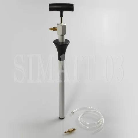 21702 Manual Oil Pump | Compressor Oil Filler & Transfer Tool for HVAC/R, Stainless Steel