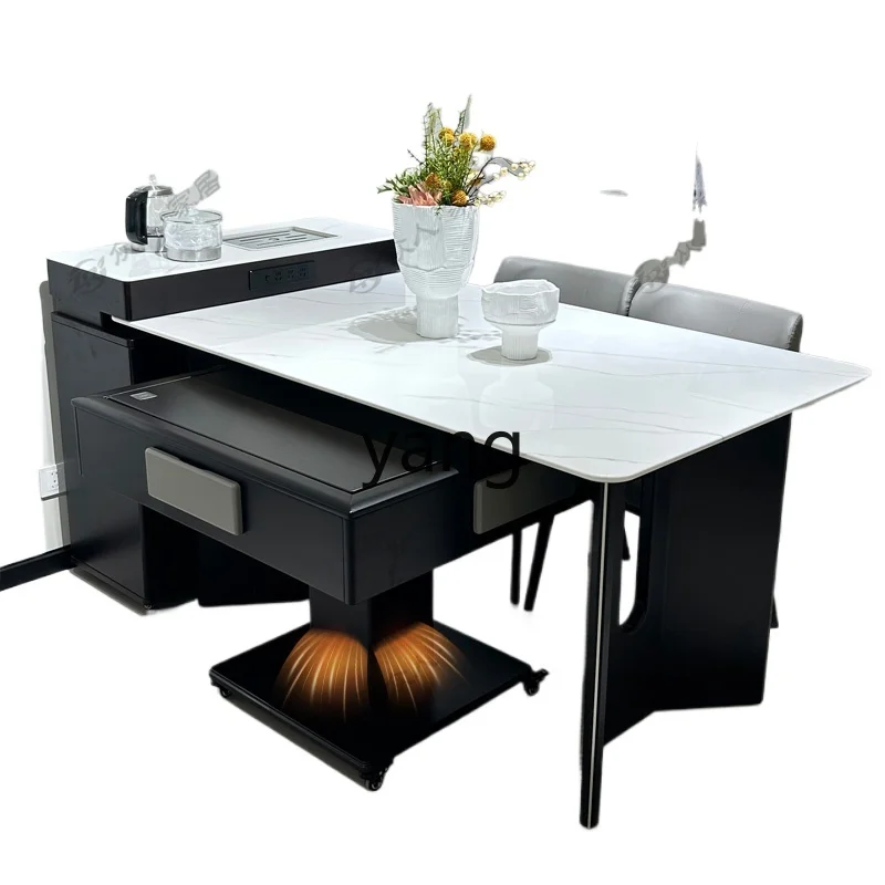 

Lh with heating modern solid wood mahjong table dining table dual-purpose automatic mahjong machine integrated