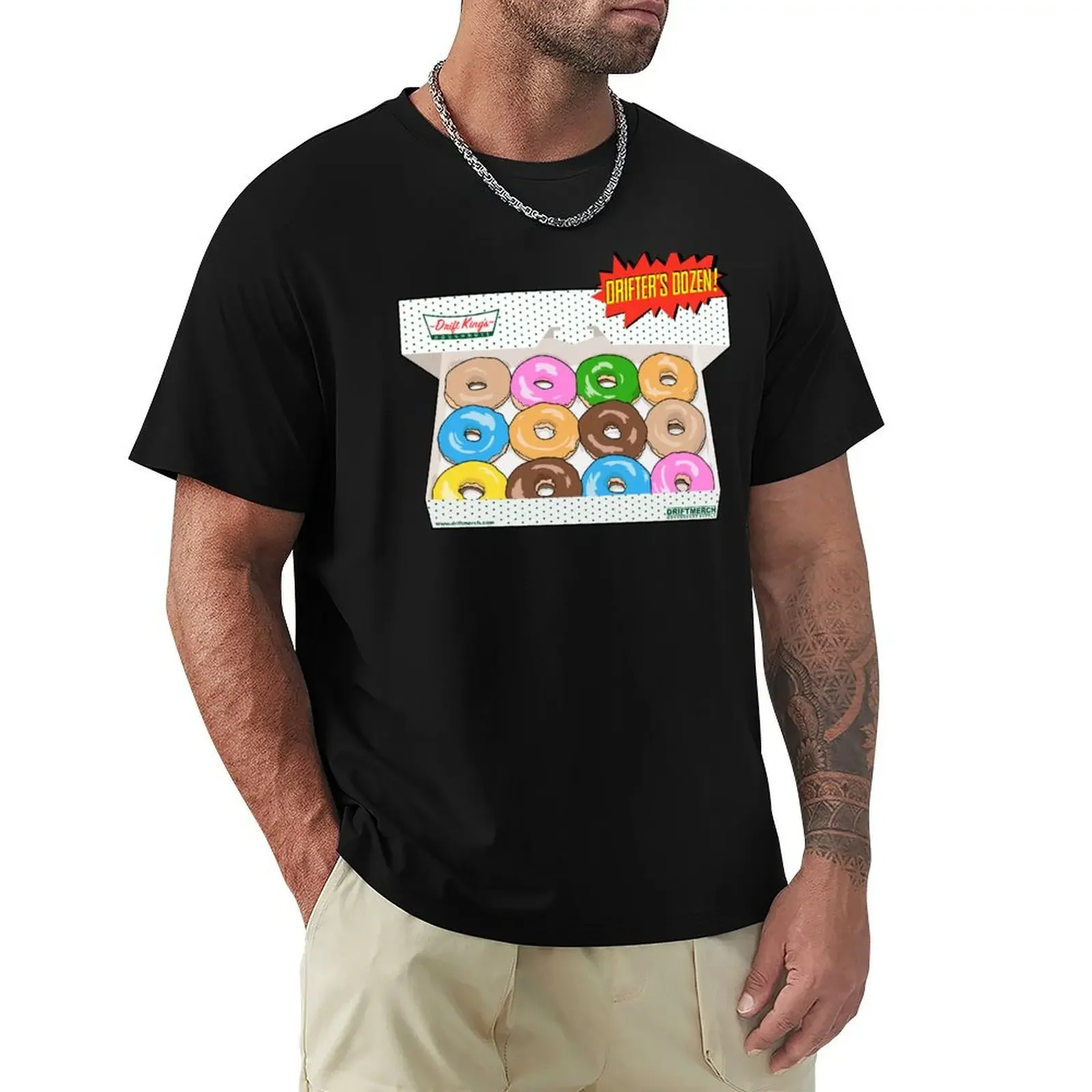 Drift King's Donuts Drifter's Dozen Special Glazed Funny T-Shirt T-Shirt cute clothes funnys tops men t shirts