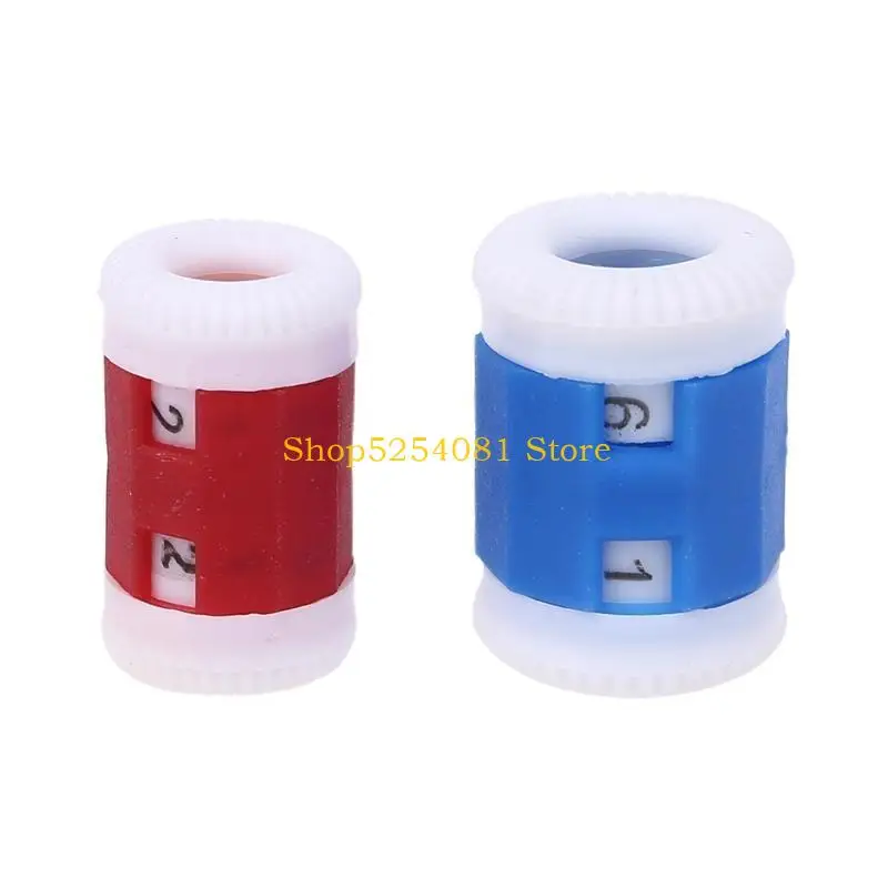 AXYC Knitting Needles Pride Row Counter 10pcs/set Round Tally Marker for DIY Sweater Clothes Socks Scarf Sweater Tool