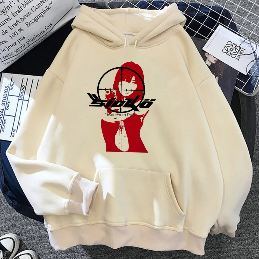 Cyber Y2k Techwear hoodie anime streetwear trendy patterned clothes for teens women pullover funny modern style trendy comic