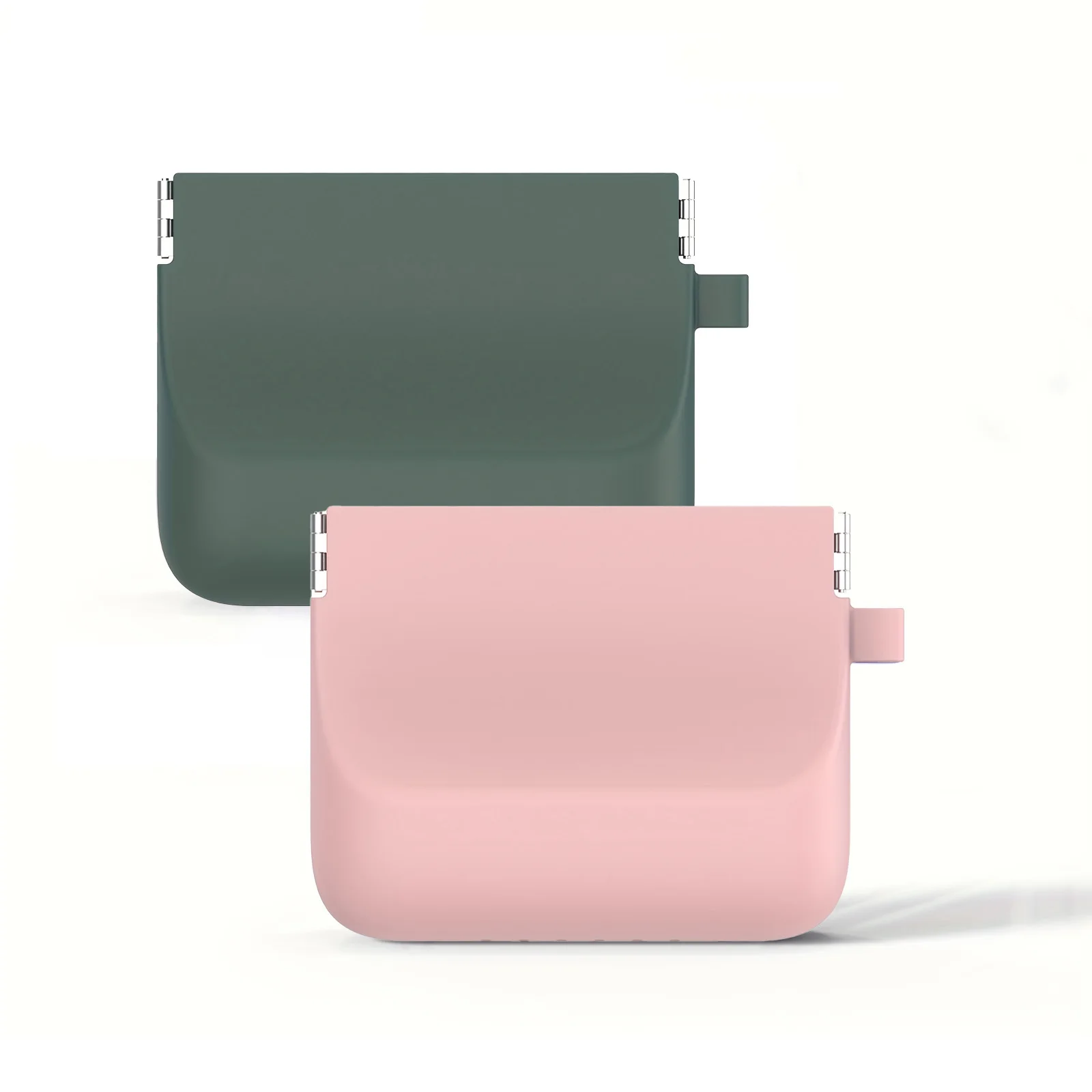 Silicone Portable Storage Bag Simple Wind Headphone Organizer Small Object Storage Bag Travel Mini Carry-on Essentials