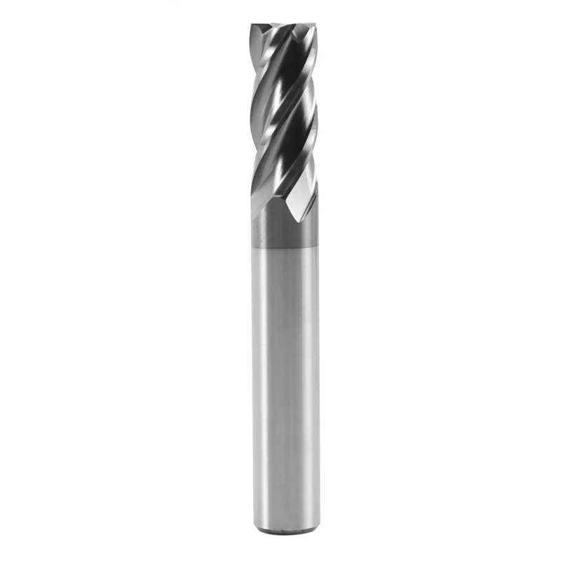 

ABAH-30Pcs 4 Flutes End Mills Set For Steels Square CNC Carbide Milling Cutter Spiral Router Bits Dia(1 2 3 4 6 8Mm)