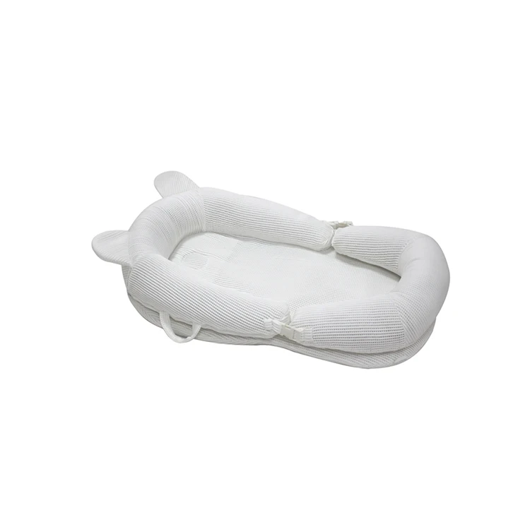 

Baby Sleeping Nest New Portable Bed Support Lounger Baby Nest Organic Cotton Newborn Lounger