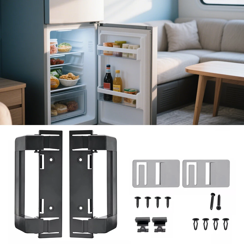 

2Pcs Ergonomic RV Refrigerator Door Handle OE 3316882900 Refrigerator Hardware Door Handles Wear Resist RV Parts Accessories
