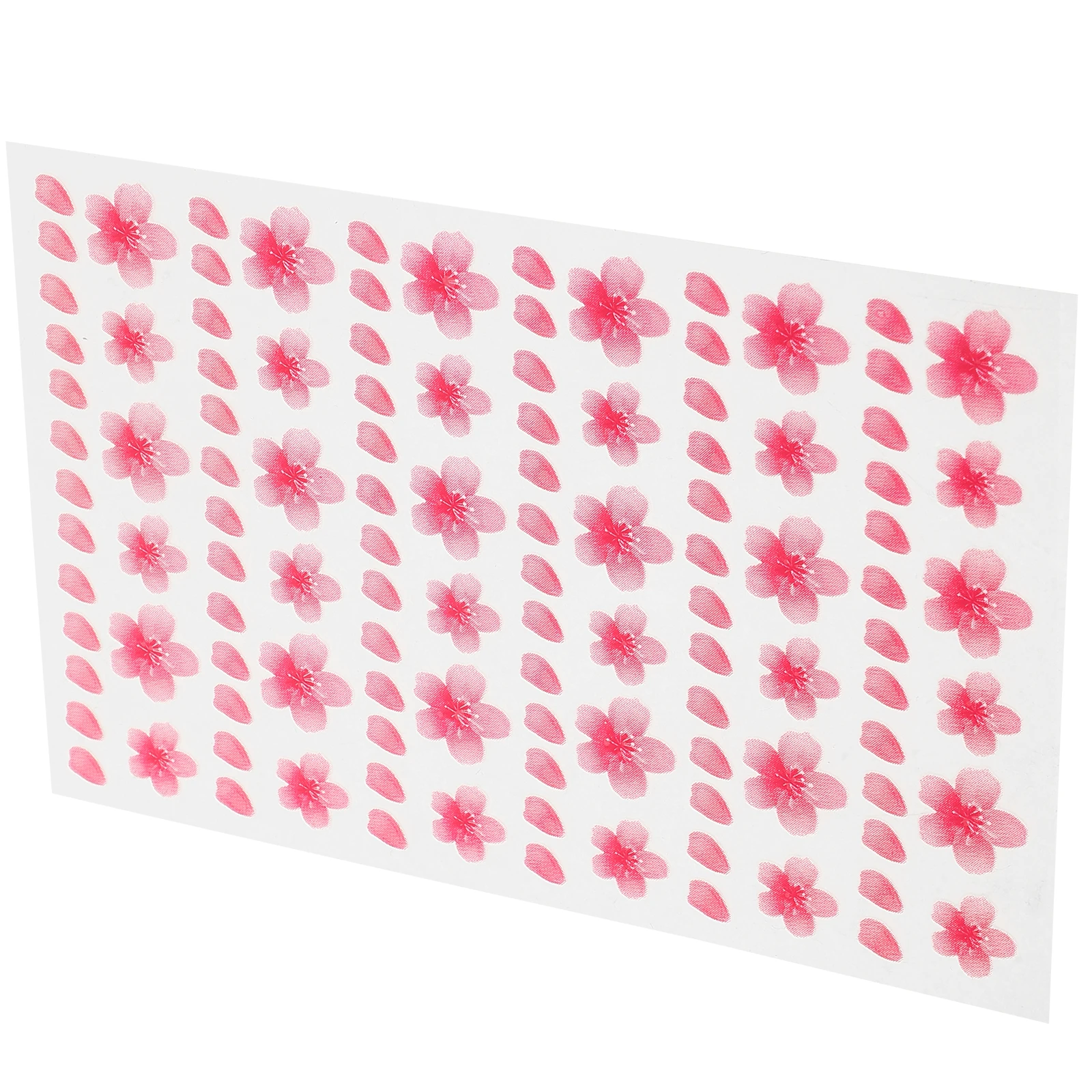 

1 Sheet Cherry Blossom Face Stickers Diy Makeup Decals Craft Paper Envelope Seals Wedding Party Decor Flower Sticker Labels